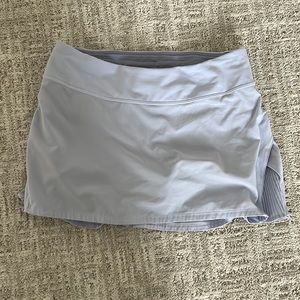 Lululemon light blue tennis skirt